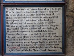 widecombe in the moor church, devon , c18 lightening story boards 4