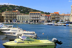 Port de Sète avec le Mont St Clair