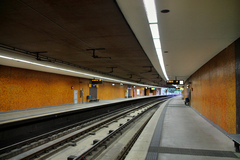 U-Bahn-Haltestelle "Gracht" (Mülheim an der Ruhr) / 23.05.2020