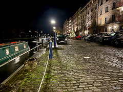 Speirs Wharf at night