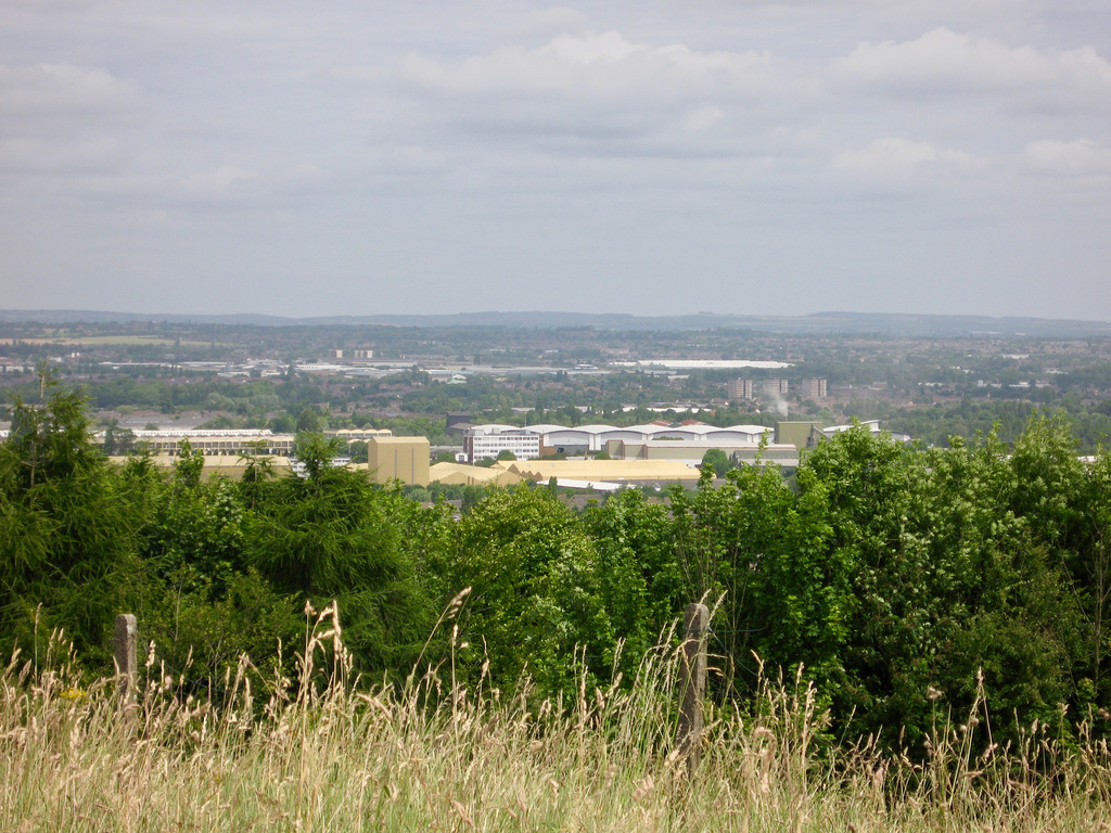 Looking NE from Sedgley Beacon