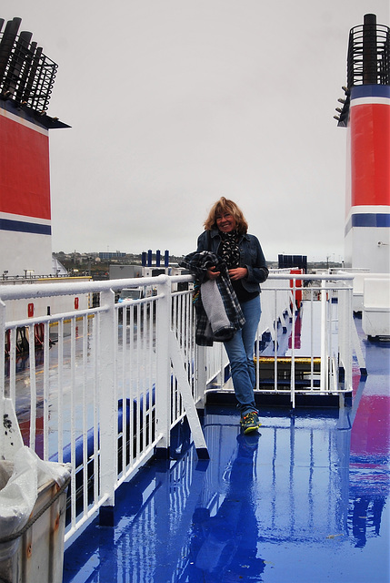 Boat to Ireland - Many Fences there!