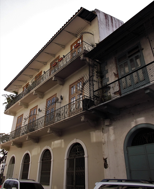 Architecture du vieux Panama cité