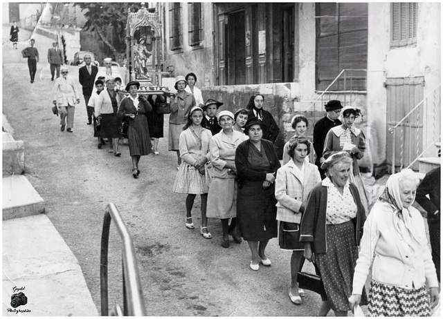 Procession du 15 Août à Fayence (Var)