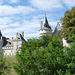Le château de Sully-sur-Loire, côté jardins.