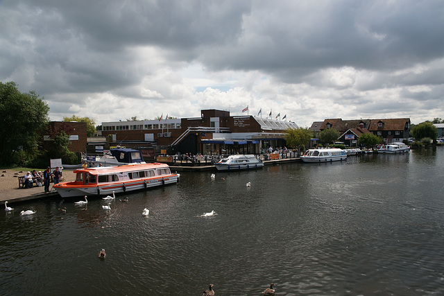 View From Wroxham Bridge