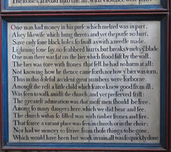 widecombe in the moor church, devon , c18 lightening story boards 2