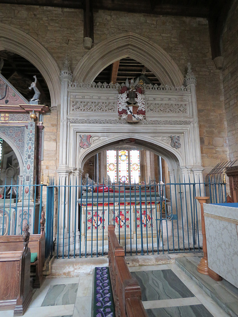 great brington church, northants (19)c16 tomb of sir john spencer +1522 and isabella graunt