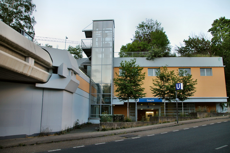 U-Bahn-Haltestelle "Gracht" (Mülheim an der Ruhr) / 23.05.2020