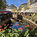 DE - Saarburg - Spiegelungen auf dem Leukbach