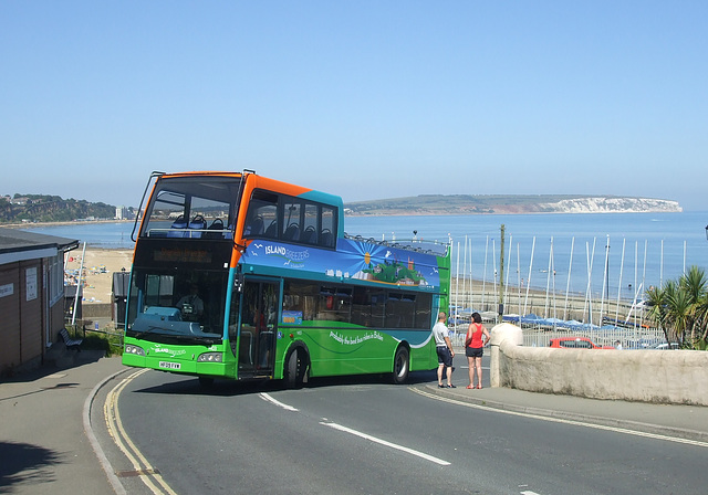 DSCF8713 Go-South Coast (Southern Vectis) 1403 (HF09 FVW) in Shanklin - 5 Jul 2017