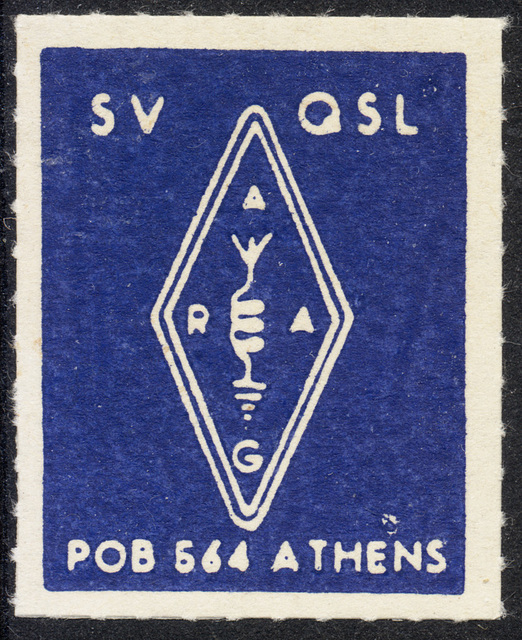 RAAG QSL stamp 1A