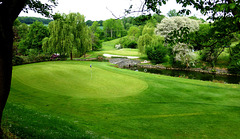 Auf dem Golfplatz