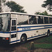 Scancoaches vehicles at Warwick Castle – Mar 1991 (138-6A) (2)