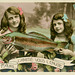 Small Girls with a Large Fish (Poisson d’Avril)
