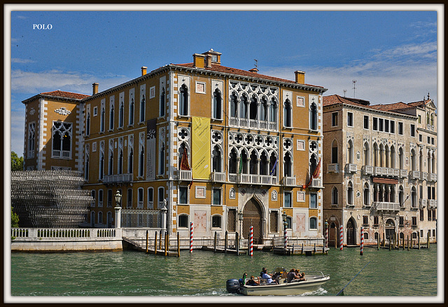 Fachadas de edificios singulares de Venecia (+1PiP)