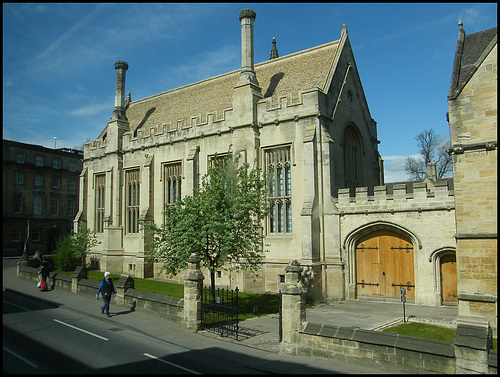 passing college library