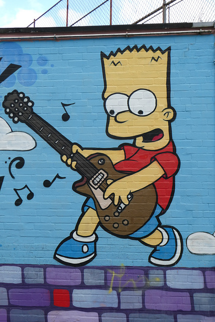 Bart macht den Sound dazu