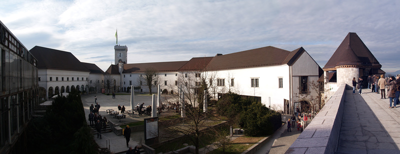 Ljubljanski Grad, Inner Yard