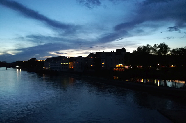 danube evening sky