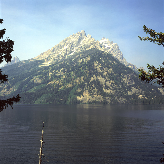 Grand Tetons across Lake Jenny