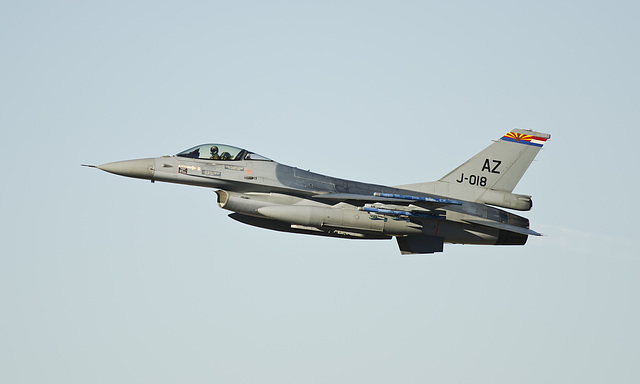 Royal Netherlands Air Force General Dynamics F-16A Fighting Falcon J-018