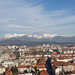 Alps from Ljubljanski Grad