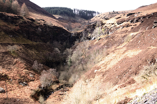 Rhondda river falls