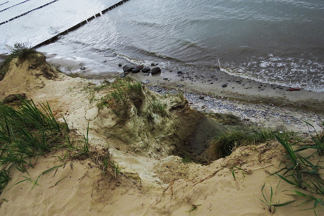 Steilküste über dem Meer (PiP)