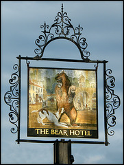 Bear Hotel pub sign