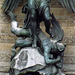 Detail of the Saint-Michel Statue from the Fountain in Paris, June 2013