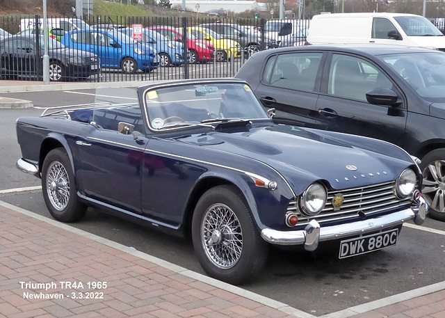 1965 Triumph TR4A - Newhaven - 3 3 2022