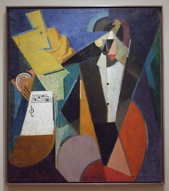 Portrait of Igor Stravinsky by Gleizes in the Museum of Modern Art, March 2010