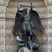 Saint-Michel Statue from the Fountain in Paris, June 2013