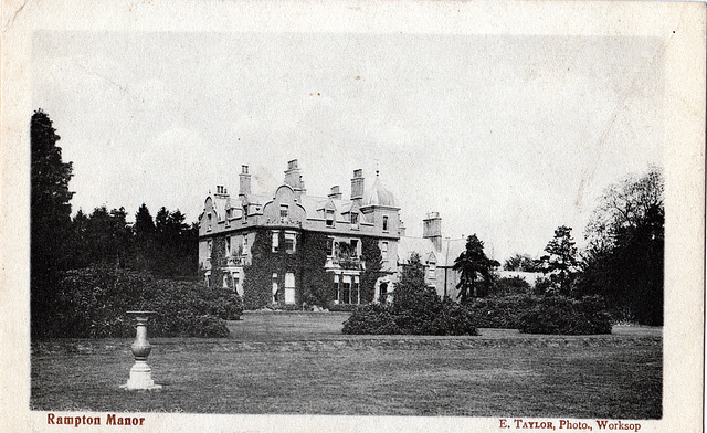 Rampton Manor, Nottinghamshire (Demolished)