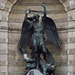 Saint-Michel Statue from the Fountain in Paris, June 2013