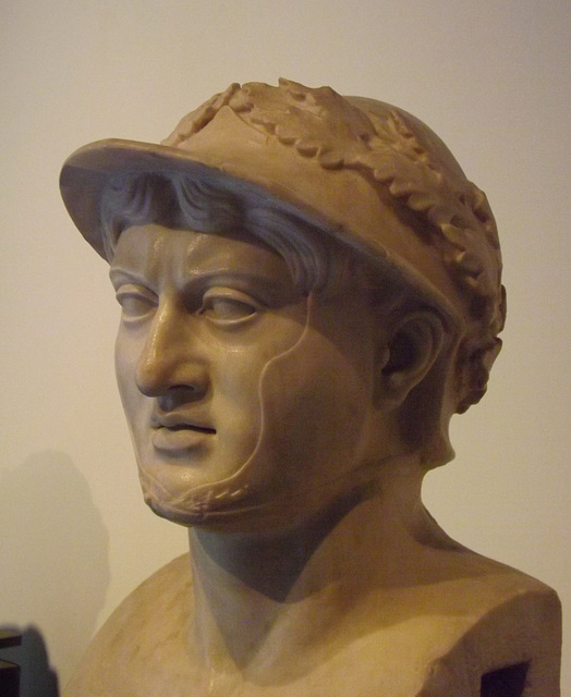 Pyrrhus in the Villa dei Papiri in the Naples Archaeological Museum, June 2013