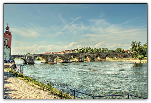 Regensburg - Steinerne Brücke - Stone Bridge