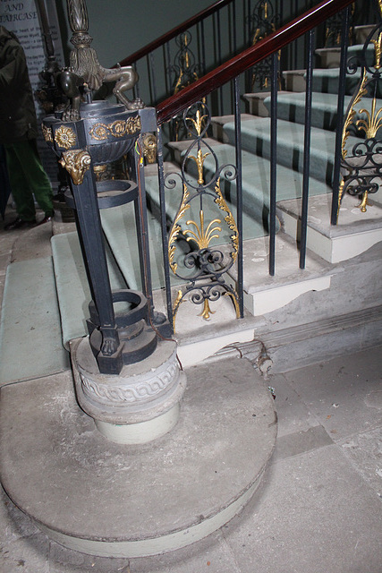 Detail of Staircase, Heaton Hall, Greater Manchester