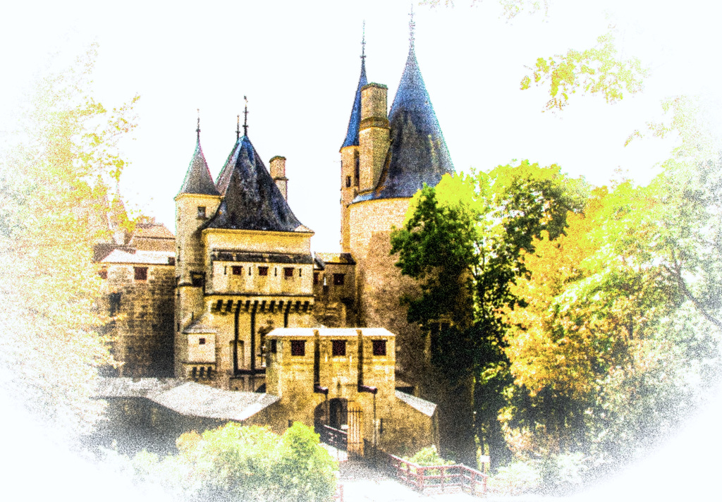 Chateau de La Rochepot/Bourgogne