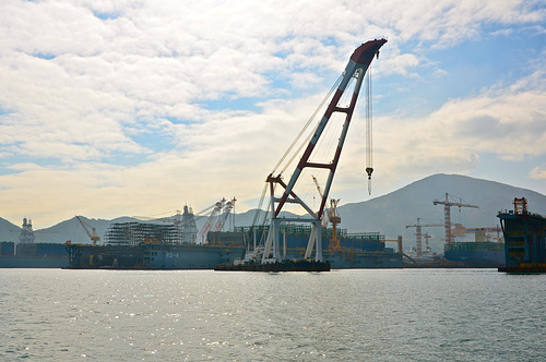 DSME floating crane