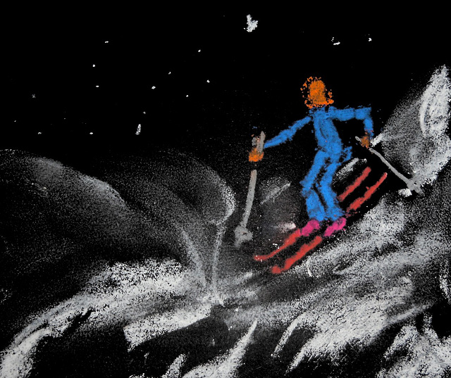 Ski doodle