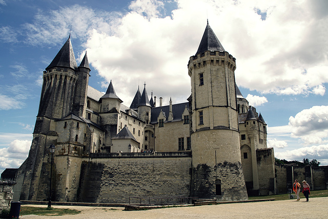 Chateau de Saumur - Nordwestansicht