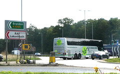 St. Edmunds Travel YJ11 GKE at Fiveways, Barton Mills - 29 Jul 2023 (P1150940)