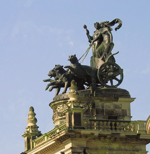 Quadriga auf der Semperoper, Dresden