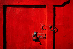 Red door
