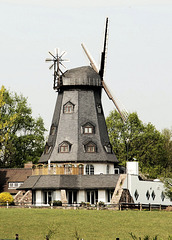 Die Wesseler Windmühle bei Alt-Mölln