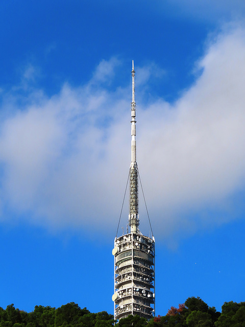 Barcelona: torre de Collserola