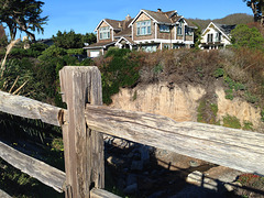 Fence at Frenchman's Creek, Half Moon Bay, CA