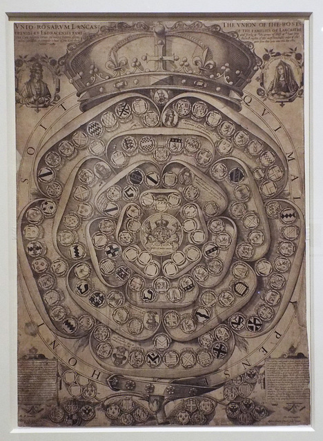 Union of the Roses of the Families of Lancaster and York in the Metropolitan Museum of Art, December 2022